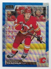 2020-21 O-Pee-Chee Platinum Blue Surge #18 Matthew Tkachuk
